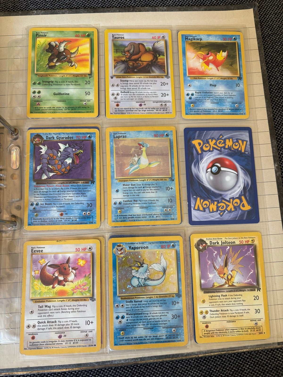 Grote collectie Pokémon kaarten (vintage), Ophalen of Verzenden, Gebruikt, Meerdere kaarten