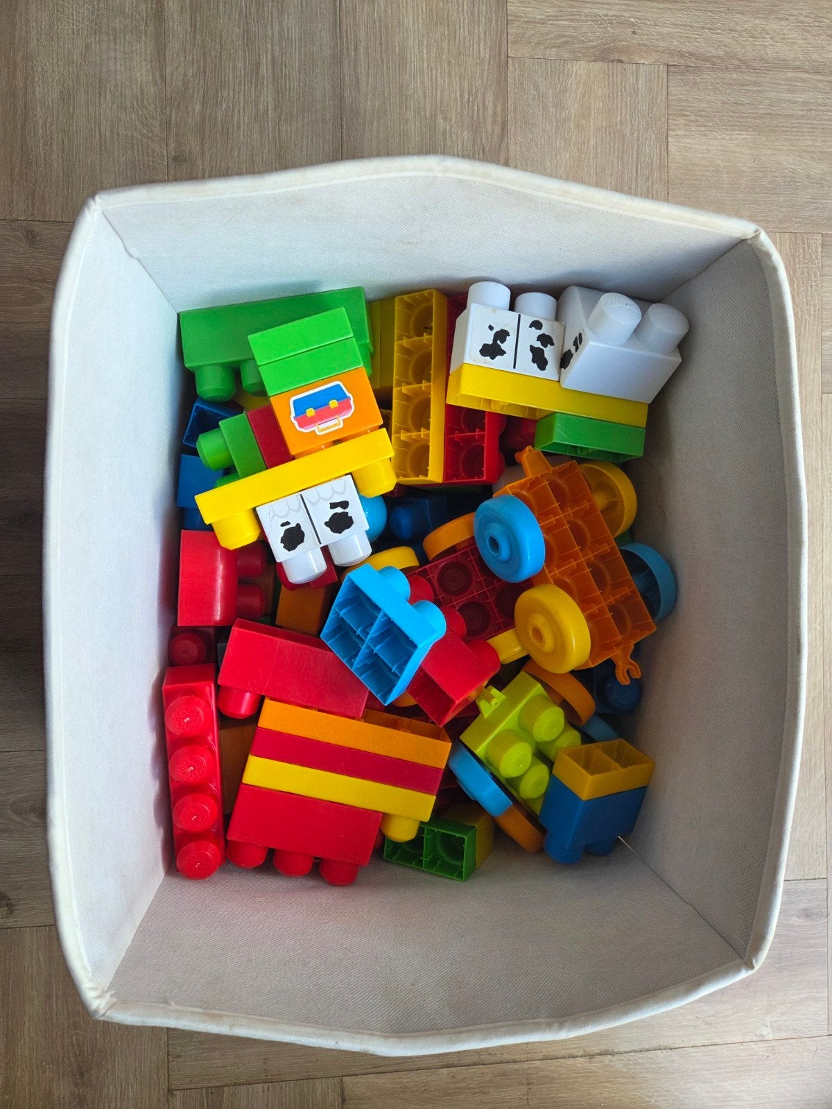 Doos Mega Bloks, Kinderen en Baby's, Speelgoed | Bouwstenen, Ophalen of Verzenden, Gebruikt, Megabloks