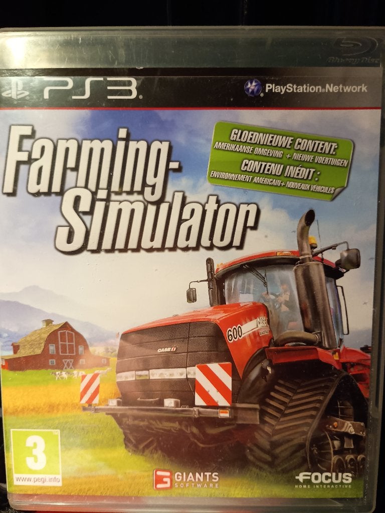 PS3 Farming Simulator, Spelcomputers en Games, Gebruikt, Verzenden, 1 speler, Vanaf 3 jaar
