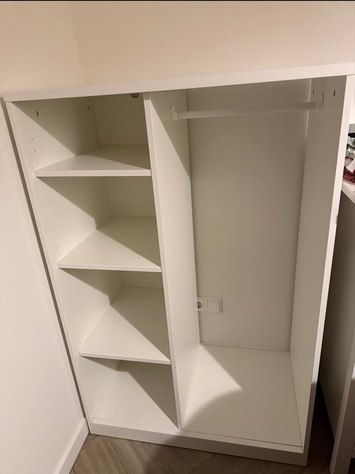 Ikea Syvde - wit - zo goed als nieuw - 2 stuks, Ophalen, Met plank(en), 50 tot 100 cm, Zo goed als nieuw