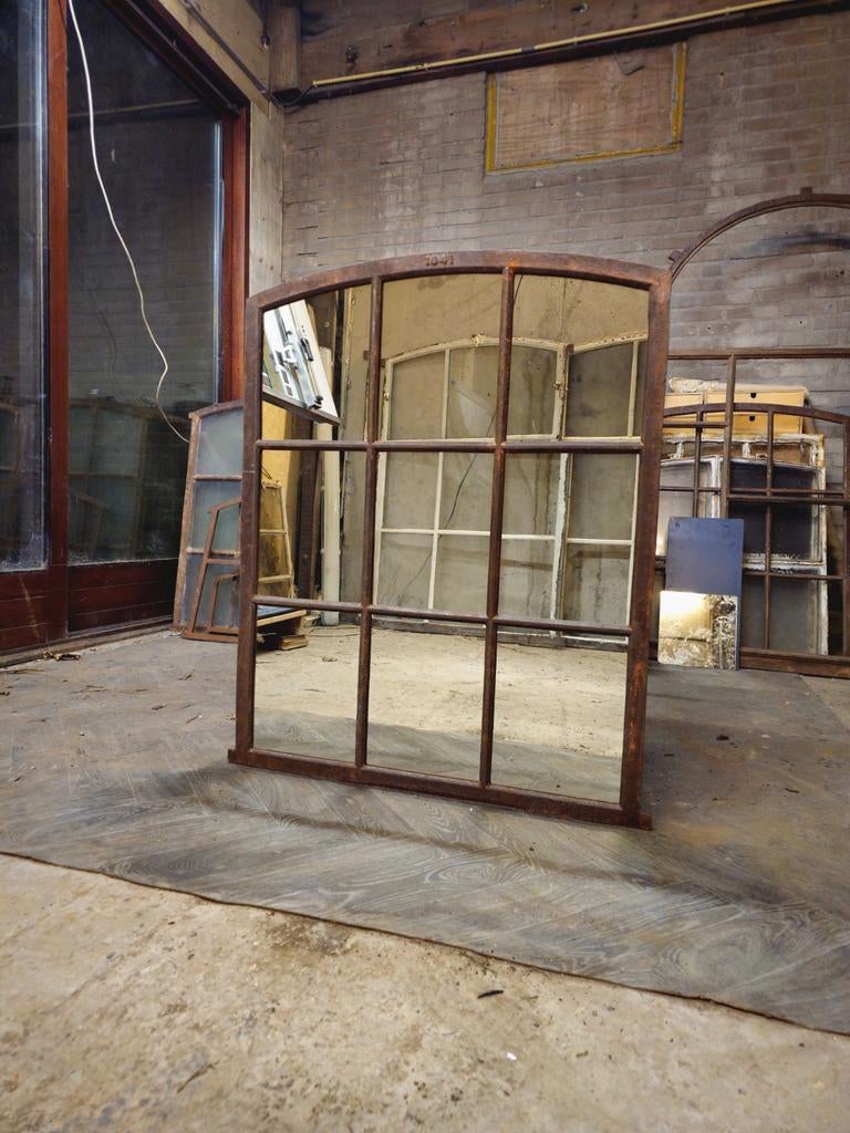 Spiegel stalraam | Handgemaakt | Authentiek oud raam, Huis en Inrichting, Ophalen, Nieuw, 75 tot 100 cm, Minder dan 100 cm