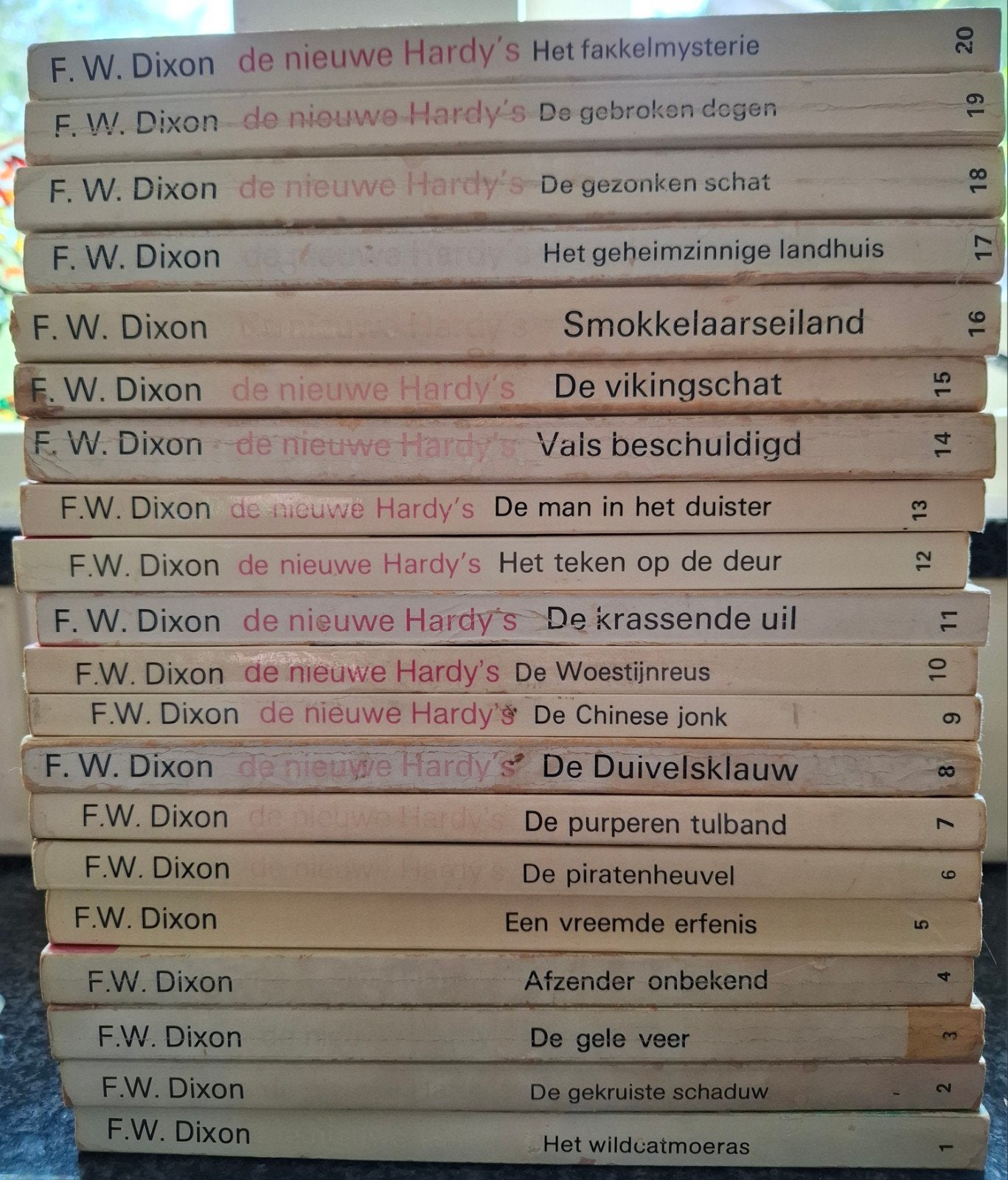 De Nieuwe Hardy's - complete serie., Ophalen of Verzenden, Gelezen, Franklin W. Dixon