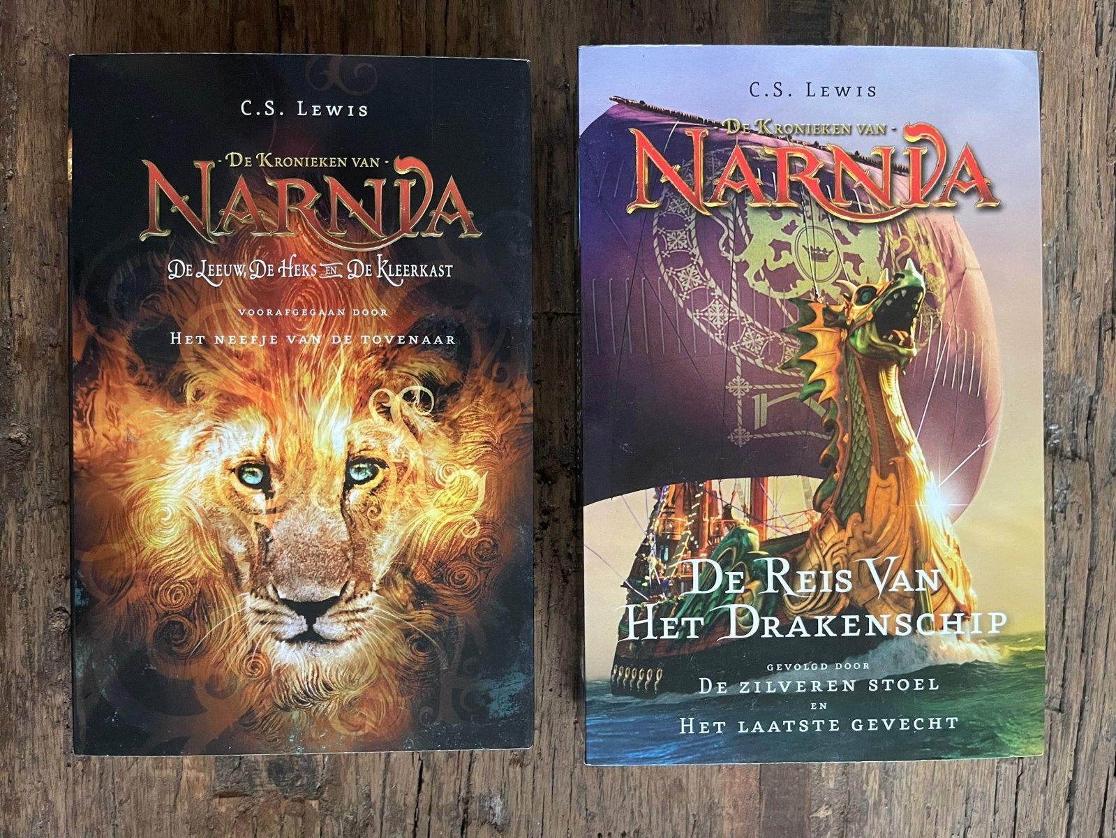 De Kronieken van Narnia - 5 delen in 2 boeken (ongelezen), Boeken, Ophalen of Verzenden, Zo goed als nieuw