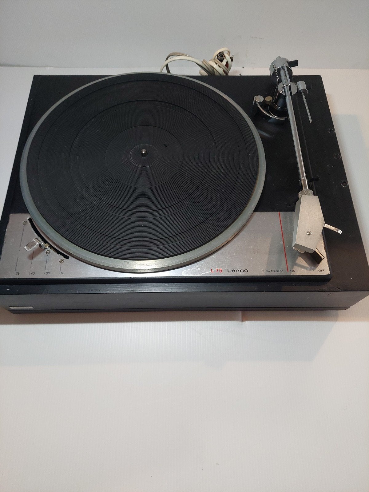 Lenco L75, Gebruikt, Pitch-regelaar, Platenspeler, Ophalen