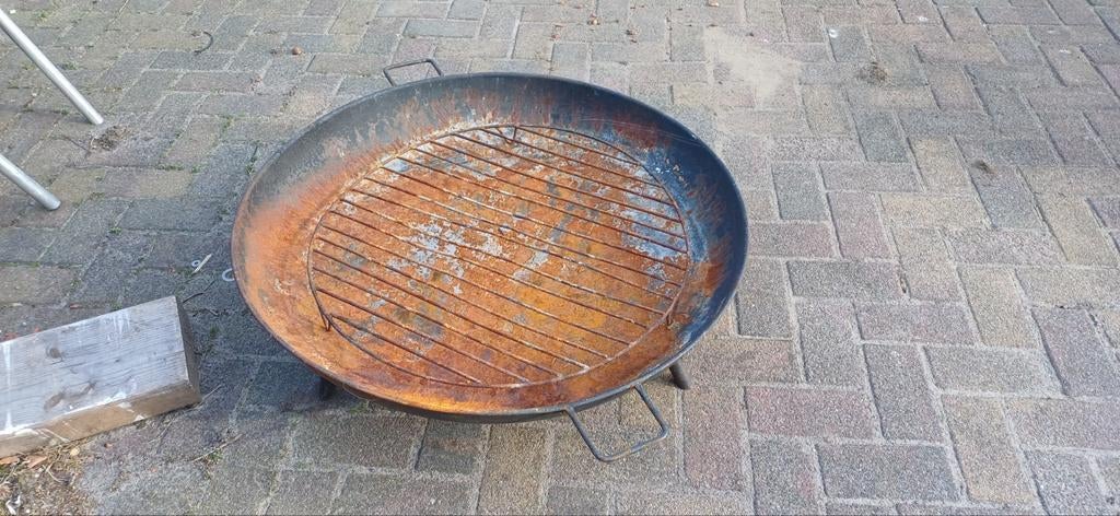 Grote vuurschaal, Tuin en Terras, Ophalen, Gebruikt