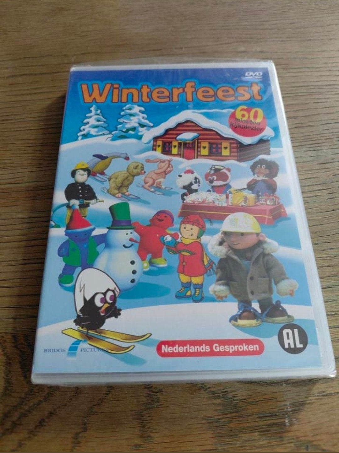 Winterfeest dvd. Met o.a. Bob de Bouwer. NIEUW IN SEAL., Alle leeftijden, Poppen, Ophalen of Verzenden, Tv fictie
