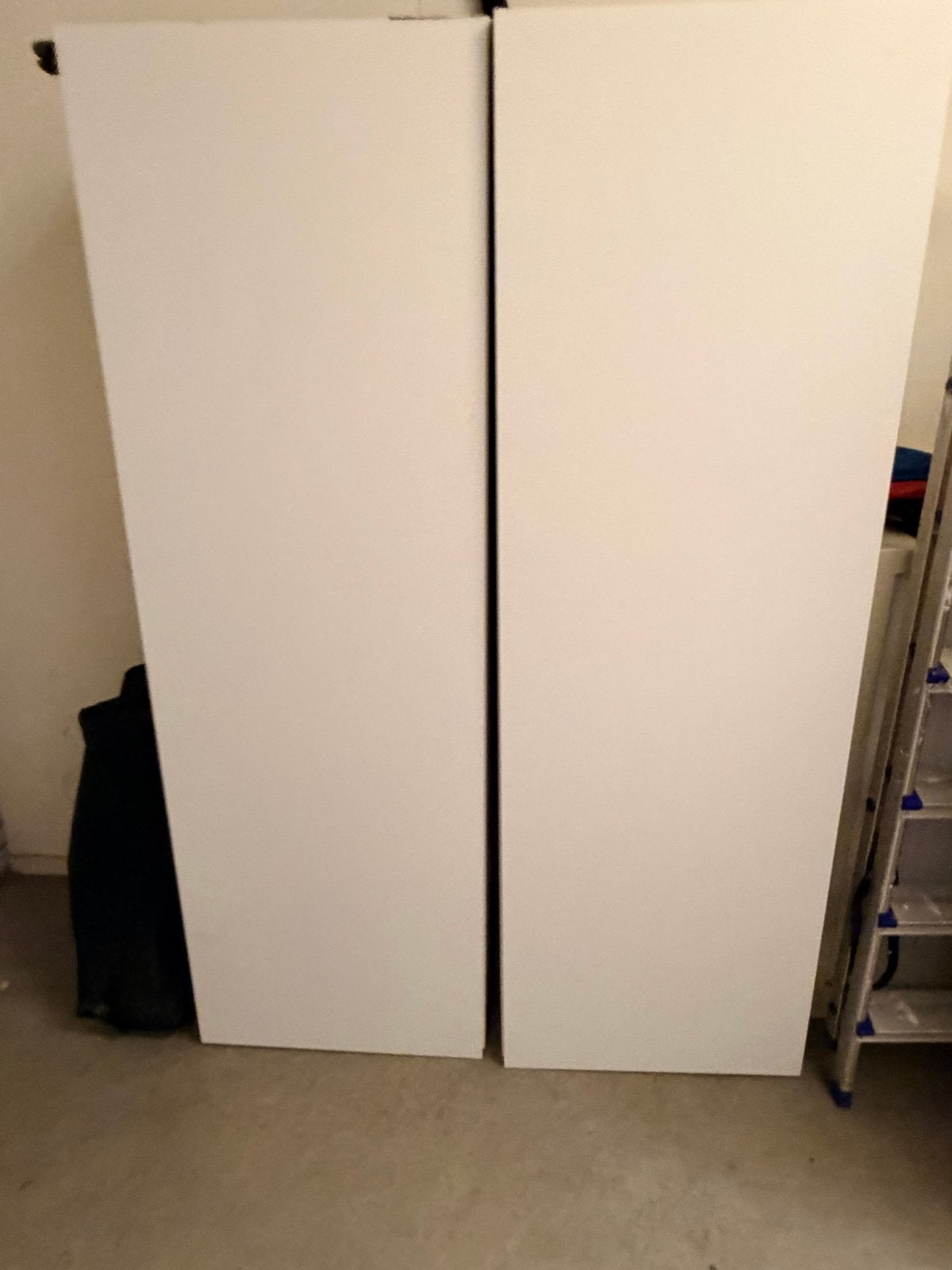 2 Witte kledingkasten met planken en laden (mandjes)- platsa, Ophalen, Gebruikt, Met deur(en), 75 cm of meer