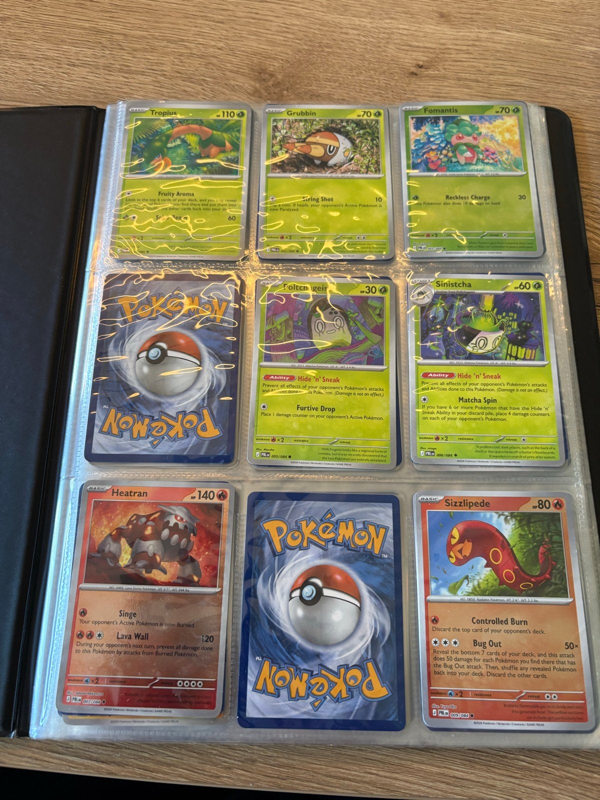 Pokémon kaarten map - Pitch Black, Ophalen of Verzenden, Gebruikt, Meerdere kaarten, Foil
