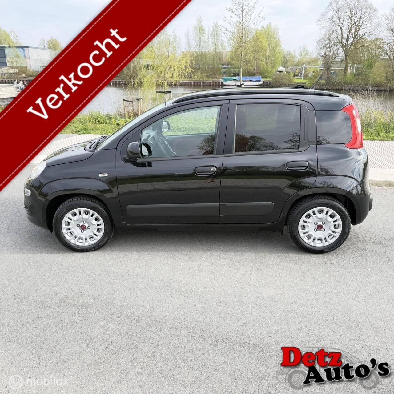 Fiat Panda 1.2 Actual,5 deurs met apk, Auto's, Gebruikt, 1242 cc, 4 stoelen, Bedrijf