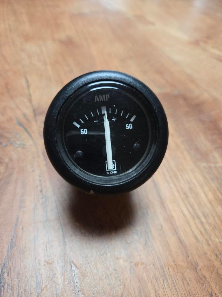 VDO Ampèremeter -50 tot +50 AMP, Ophalen of Verzenden, Gebruikt