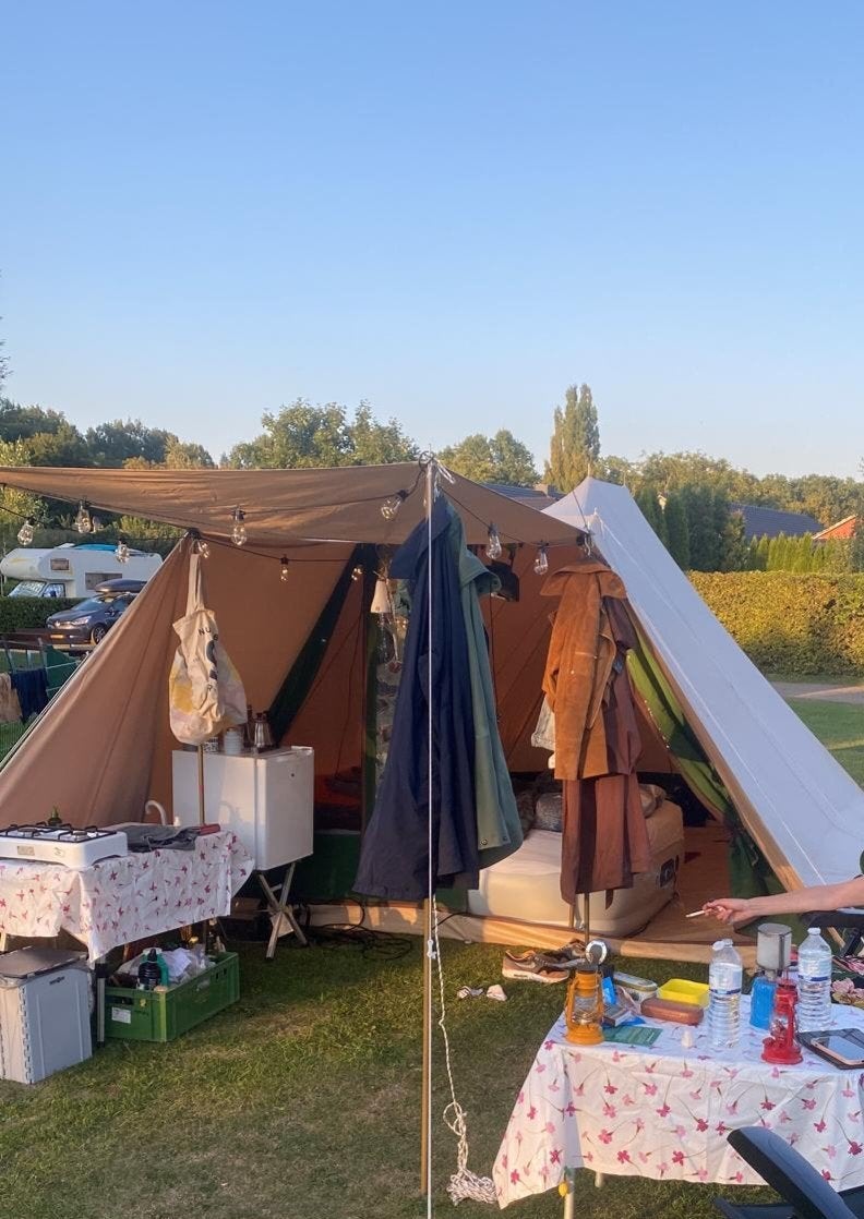 Stolp 400 esvo tent, Caravans en Kamperen, Tenten, Ophalen of Verzenden, Gebruikt, Tot en met 4