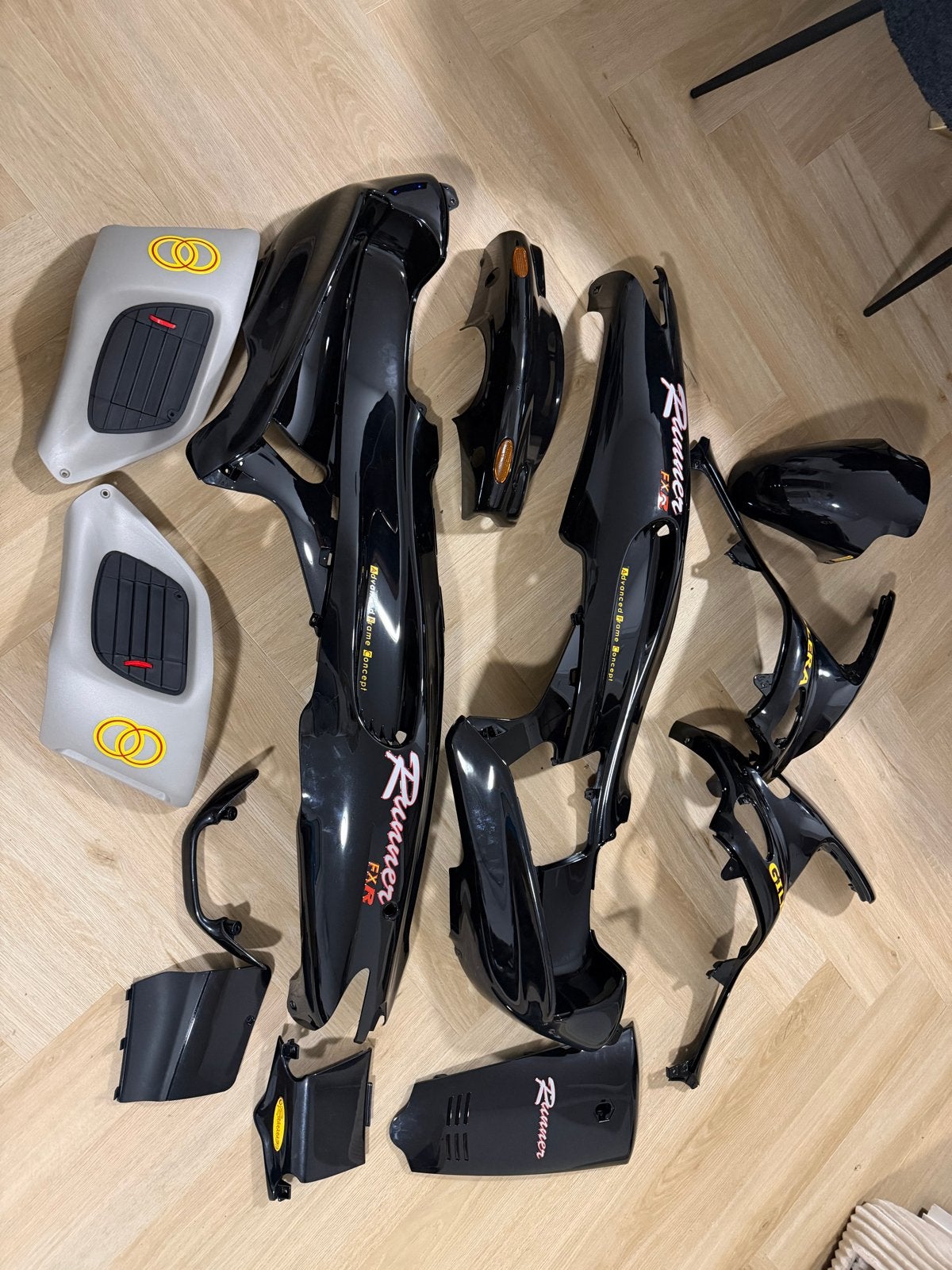 Complete imitatie kappen set met stickers, Fietsen en Brommers, Ophalen of Verzenden, Nieuw, Kap