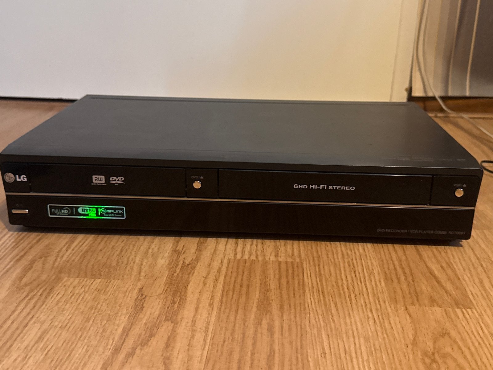 LG RCT689H DVD Recorder/VCR Speler Combi - Getest Werkend, Ophalen of Verzenden, Gebruikt, Dvd-recorder, LG