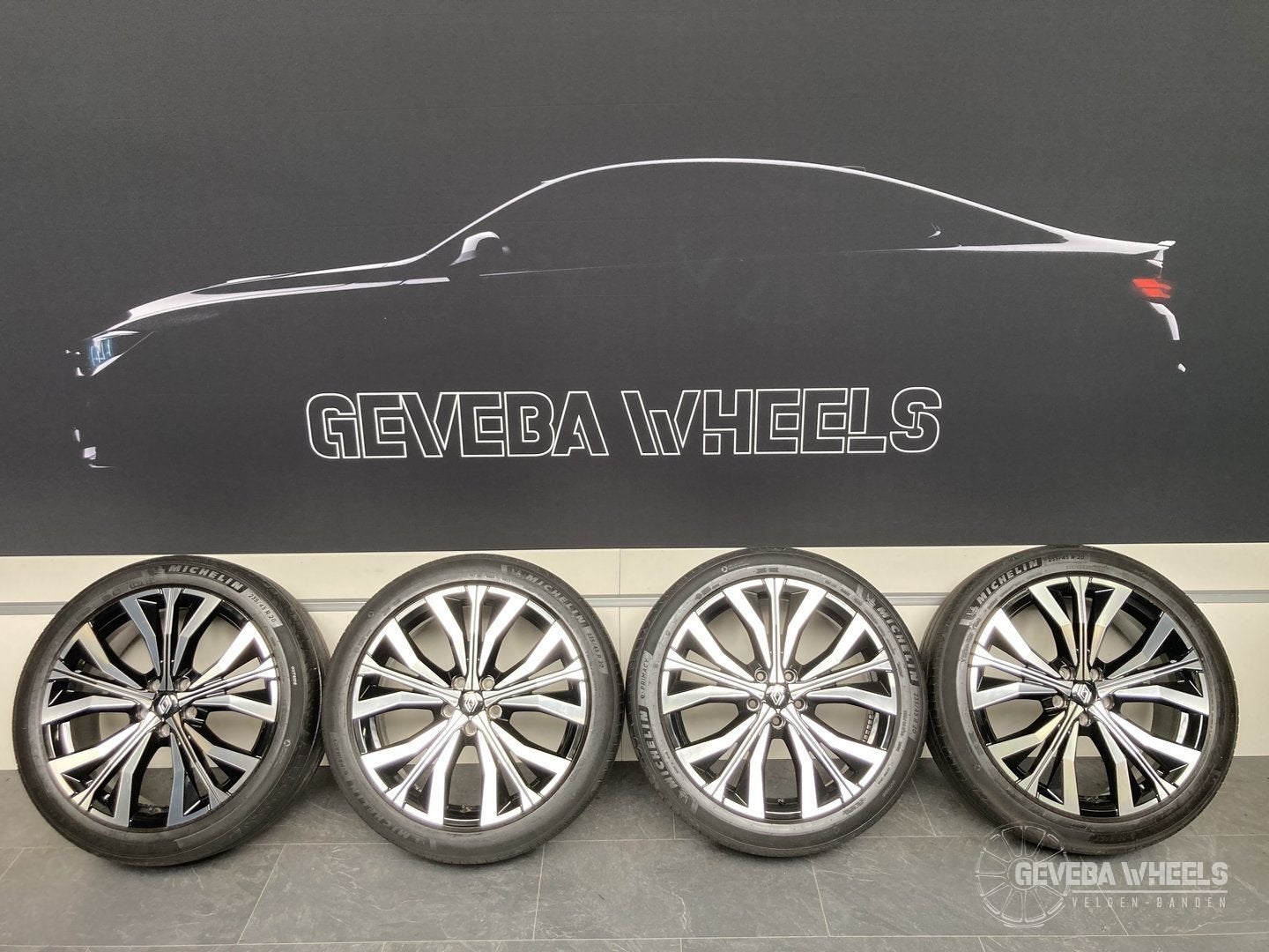 20” originele Renault Austral / Espace 6 velgen + banden, Auto-onderdelen, Banden en Velgen, Gebruikt, -, -, Banden en Velgen