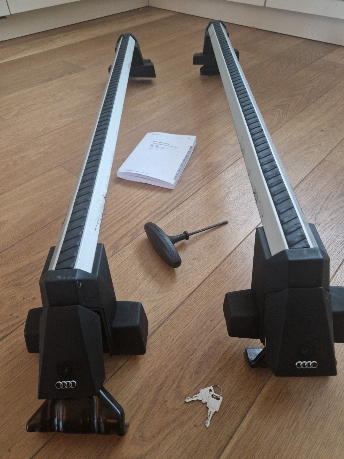 Originele Audi A4 B9 limousine Dakdragers (8W5.071.126), Ophalen, Gebruikt