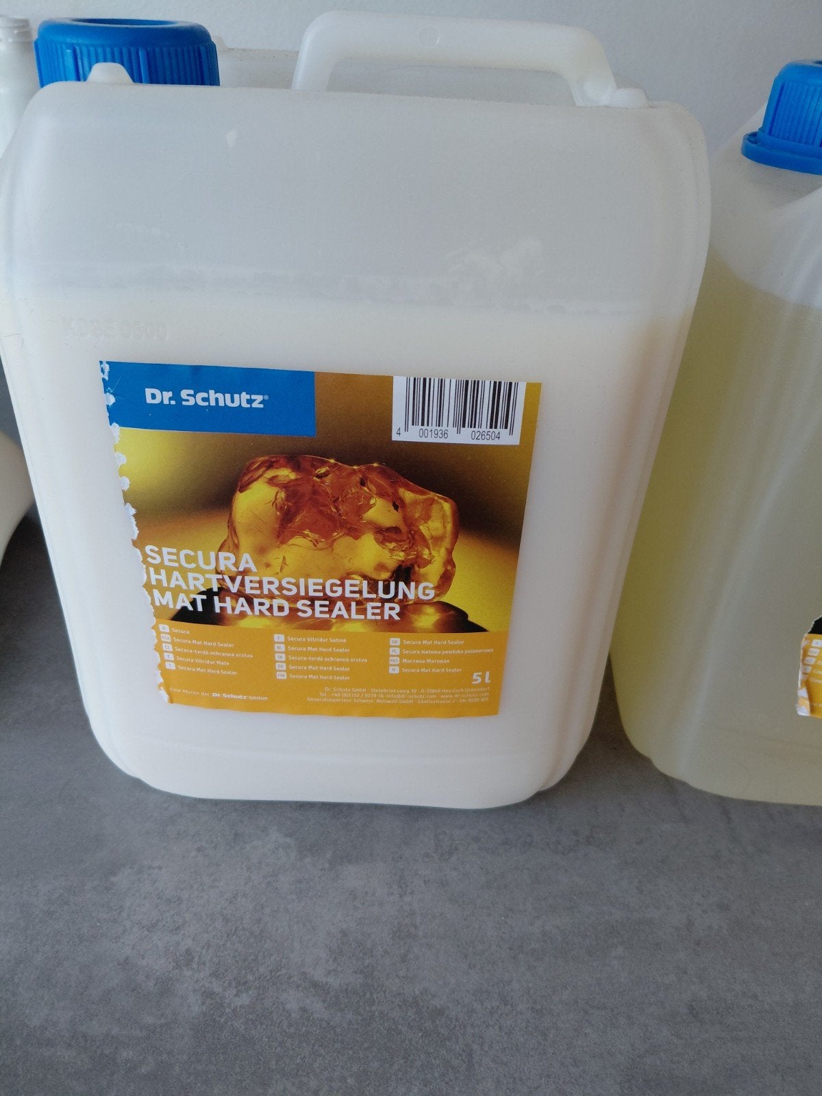 Dr Schutz secura mat hard sealer, Ophalen
