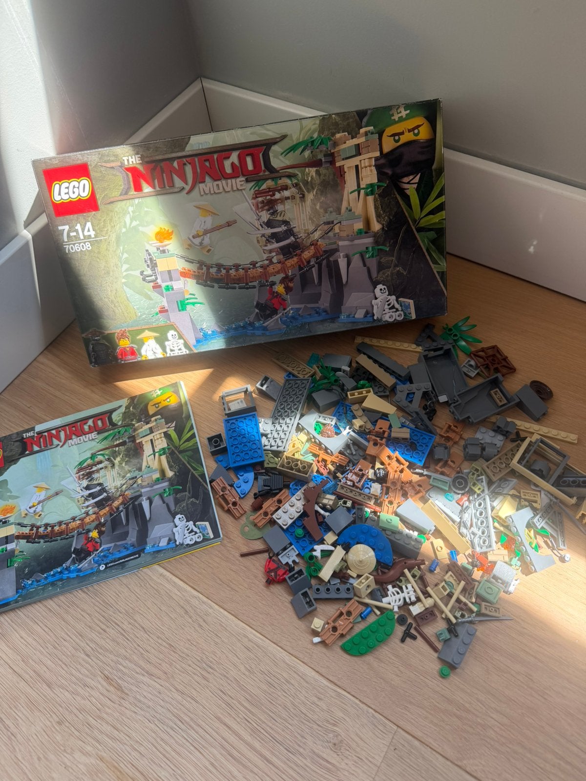 Lego 70608 the Ninjago movie set, Inclusief accessoires, Lego, Ophalen of Verzenden, Zo goed als nieuw