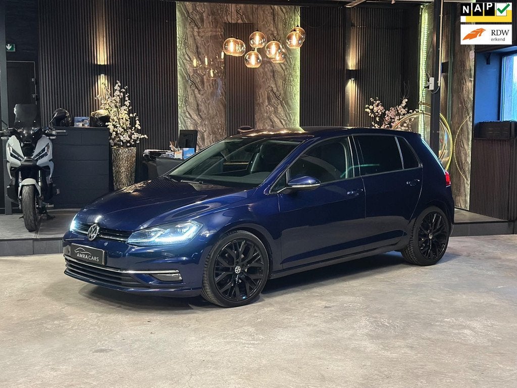 Volkswagen Golf 1.6 TDI Comfortline, Auto's, Volkswagen, Euro 6, 4 cilinders, Blauw, 116 pk