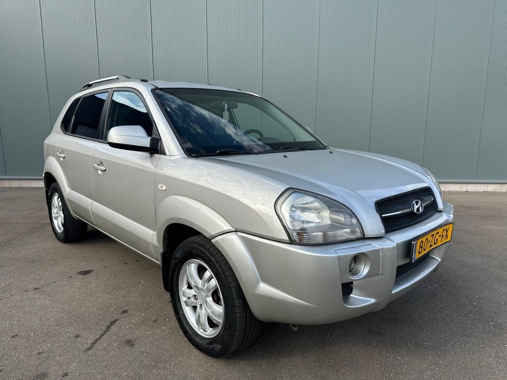 Hyundai Tucson 2.0i Style CLIMA AIRCO / NAP ! (bj 2008), Auto's, 142 pk, 4 cilinders, Origineel Nederlands, Handgeschakeld