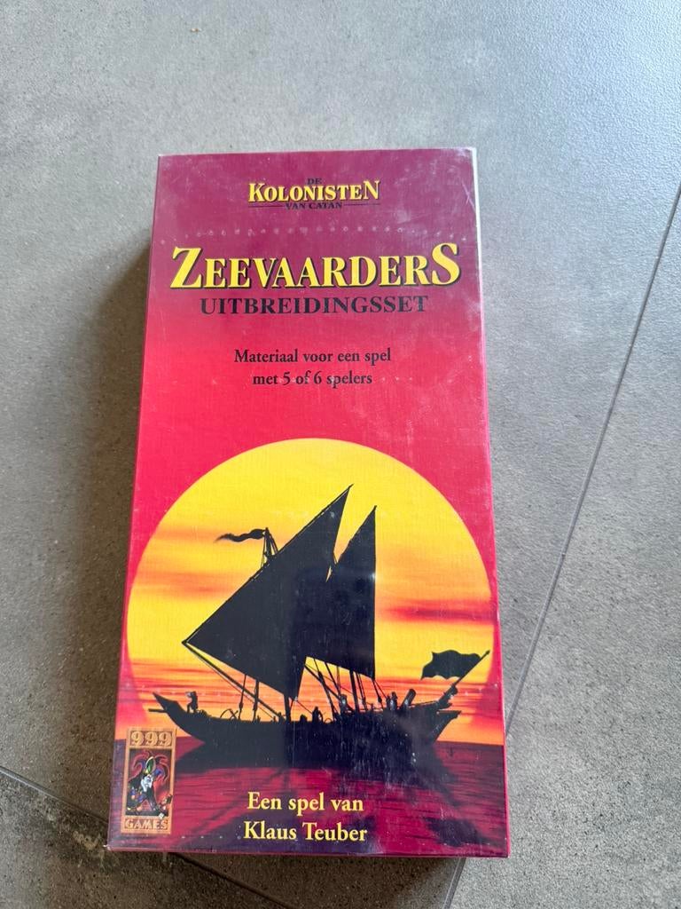 Originele Zeevaarders Uitbreidingsset in verpakking, Hobby en Vrije tijd, Gezelschapsspellen | Bordspellen, Ophalen of Verzenden
