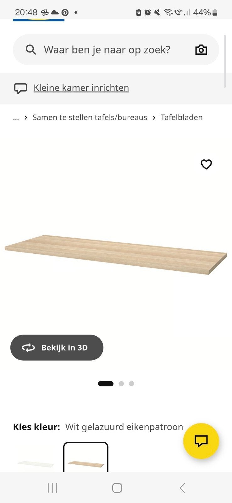 bureaublad, Ophalen, Gebruikt
