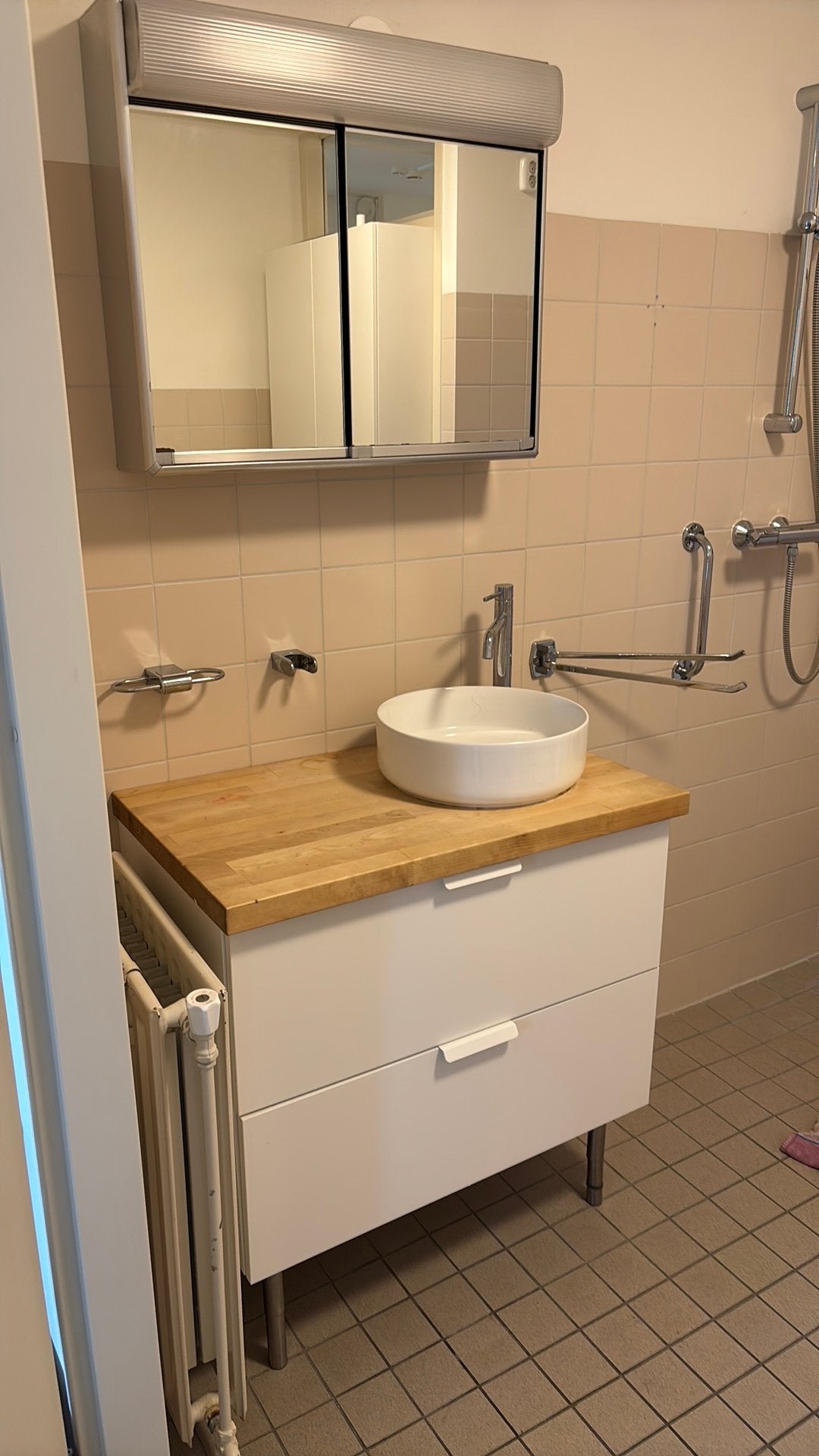 Badkamermeubel, Huis en Inrichting, Badkamer | Badkamermeubels, Ophalen, Gebruikt, 50 tot 100 cm, Minder dan 100 cm