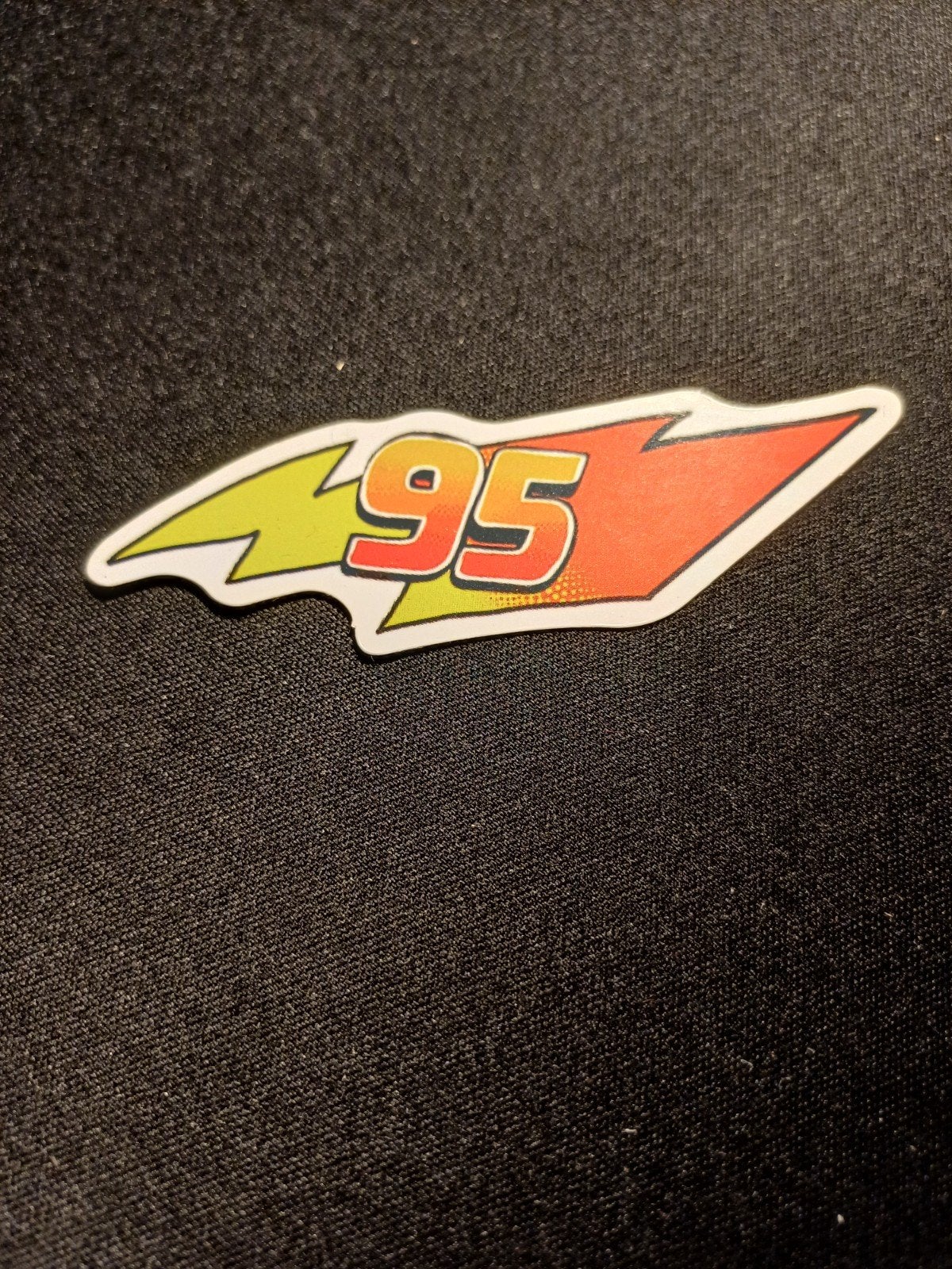 Bliksem McQueen Sticker #95 - Disney Cars, Ophalen of Verzenden, Nieuw, Sticker