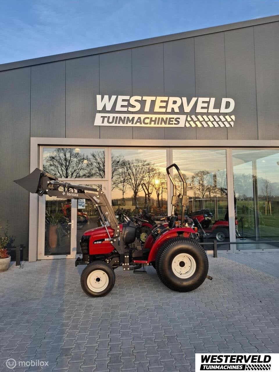 Shibaura ST 330 compact tractor 30 pk voorlader 498 uur!, Overige merken, Gebruikt, Tot 2500, Info@westerveldtuinmachines.nl