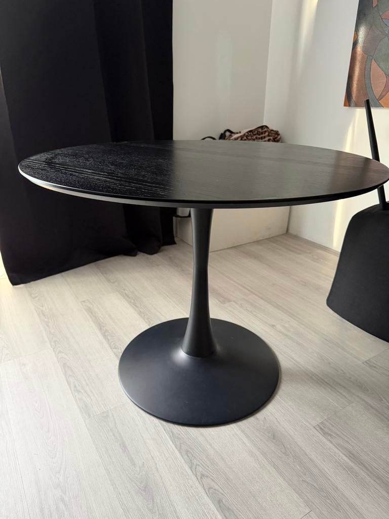Eettafel, Ophalen, Zo goed als nieuw, Rond, 100 tot 150 cm