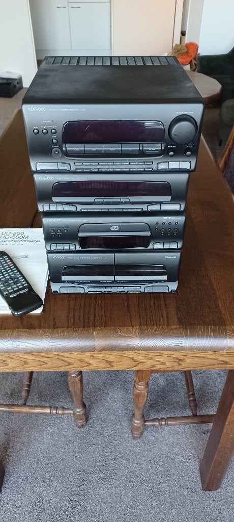 Kenwood Audioset, Gebruikt, Cassettedeck, Microset, Ophalen