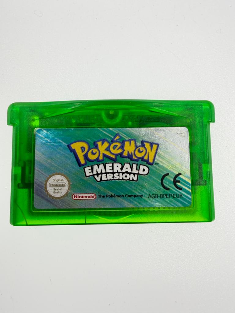 Pokémon Emerald Version - Game Boy Advance (GBA), Gebruikt, 1 speler, Ophalen of Verzenden, Role Playing Game (Rpg)
