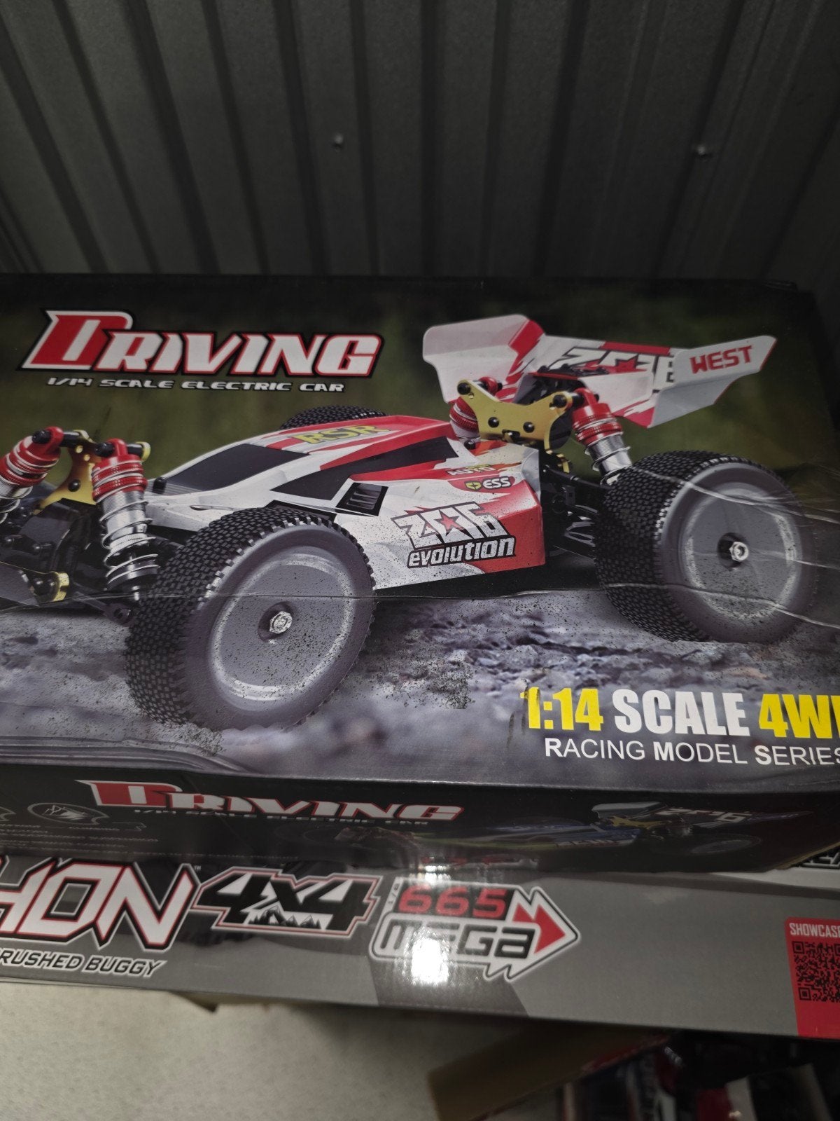 RC Buggy 1:14 Schaal Elektrische Auto 4WD 60 KM/H, Elektro, Auto offroad, Schaal 1:14, Nieuw