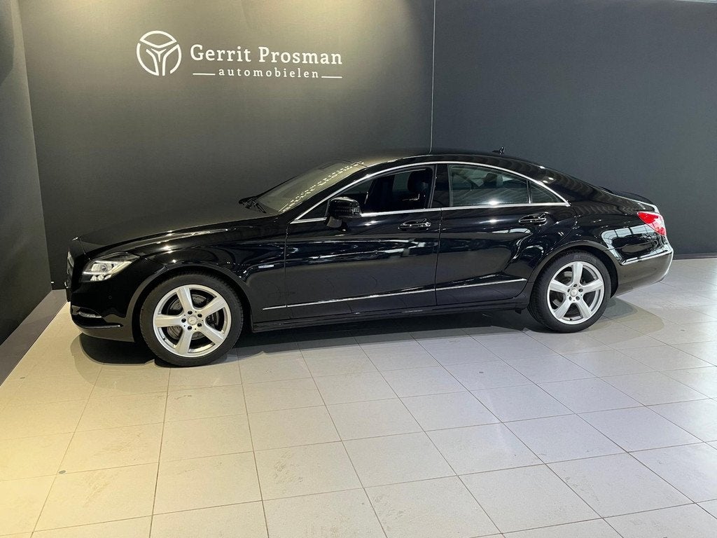 Mercedes-Benz CLS-klasse 350 (Let op! BTW verrekenbaar), Auto's, Mercedes-Benz, Automaat, Gebruikt, Zwart, 4 stoelen