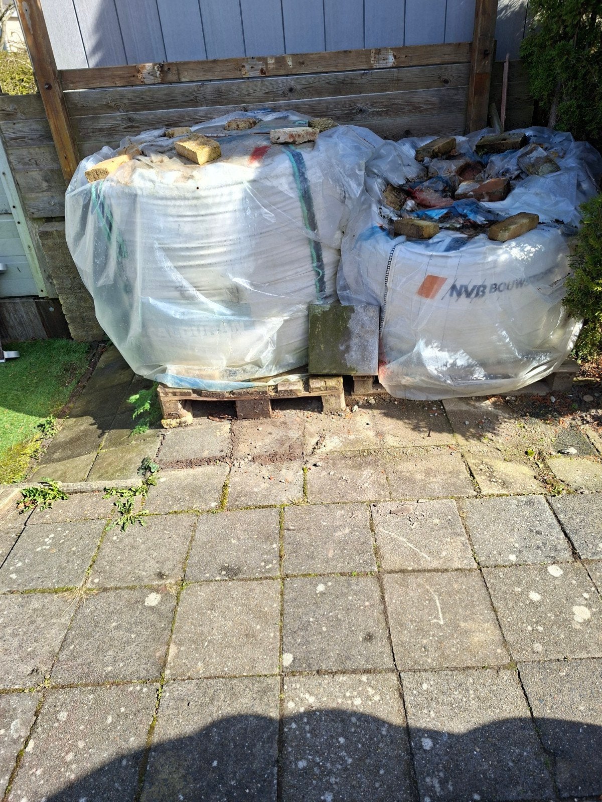 metselzand, Ophalen, Zo goed als nieuw, Overige typen