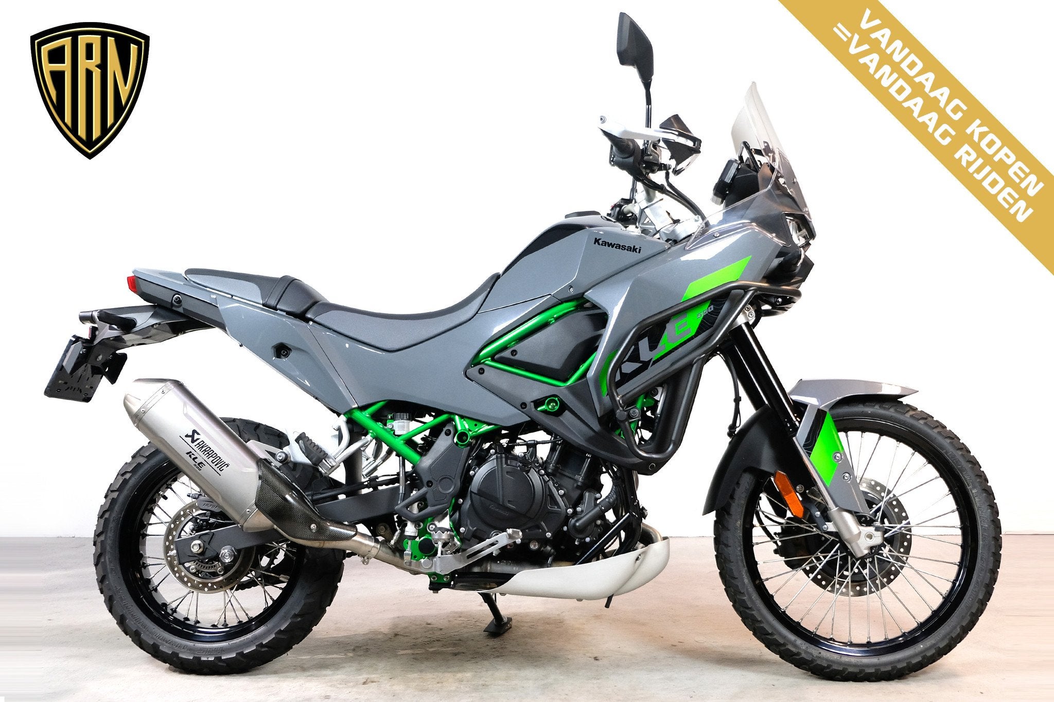 Kawasaki KLE 500 SE (bj 2026), Handgeschakeld, Gebruikt, Bedrijf, Crossmotor