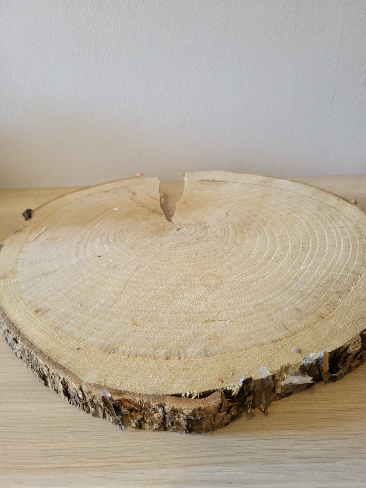 Houten schijven 2x verschillende maten, Huis en Inrichting, Woonaccessoires | Overige, Gebruikt, Hout, Ophalen