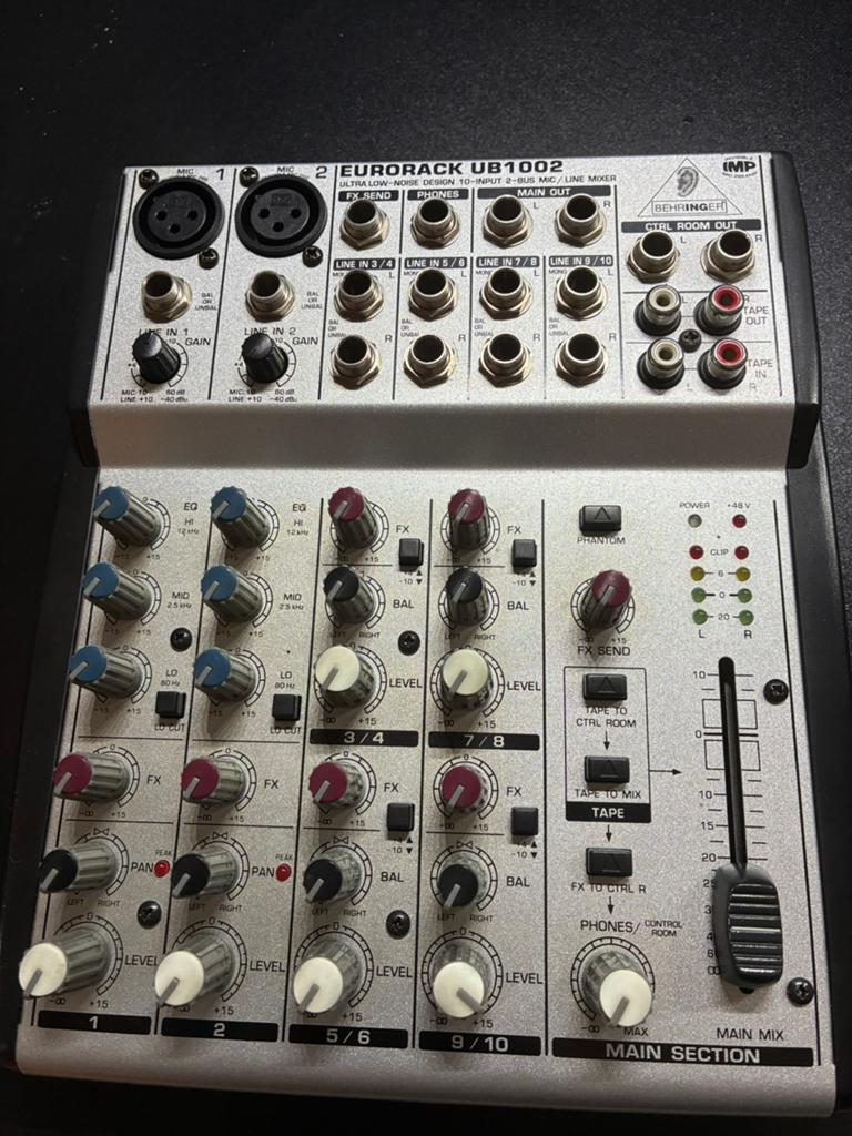 Behringer Eurorack UB1002, Ophalen, Gebruikt, 5 tot 10 kanalen
