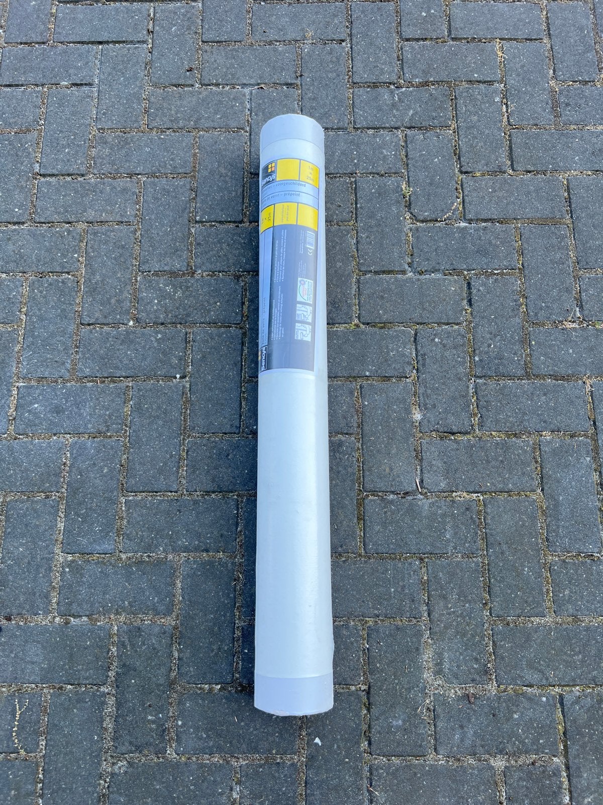 Sencys Glasvlies Voorgeschilderd 1m x 25m, Ophalen, Nieuw, 15 m² of meer, Doek