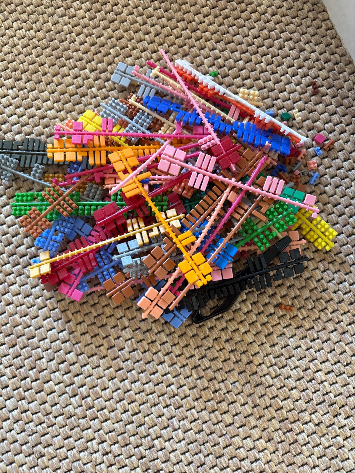 Gratis Ministeck onderdelen - diverse kleuren, Hobby en Vrije tijd, Ministeck, Ophalen, Gebruikt, Losse ministeck of Strip