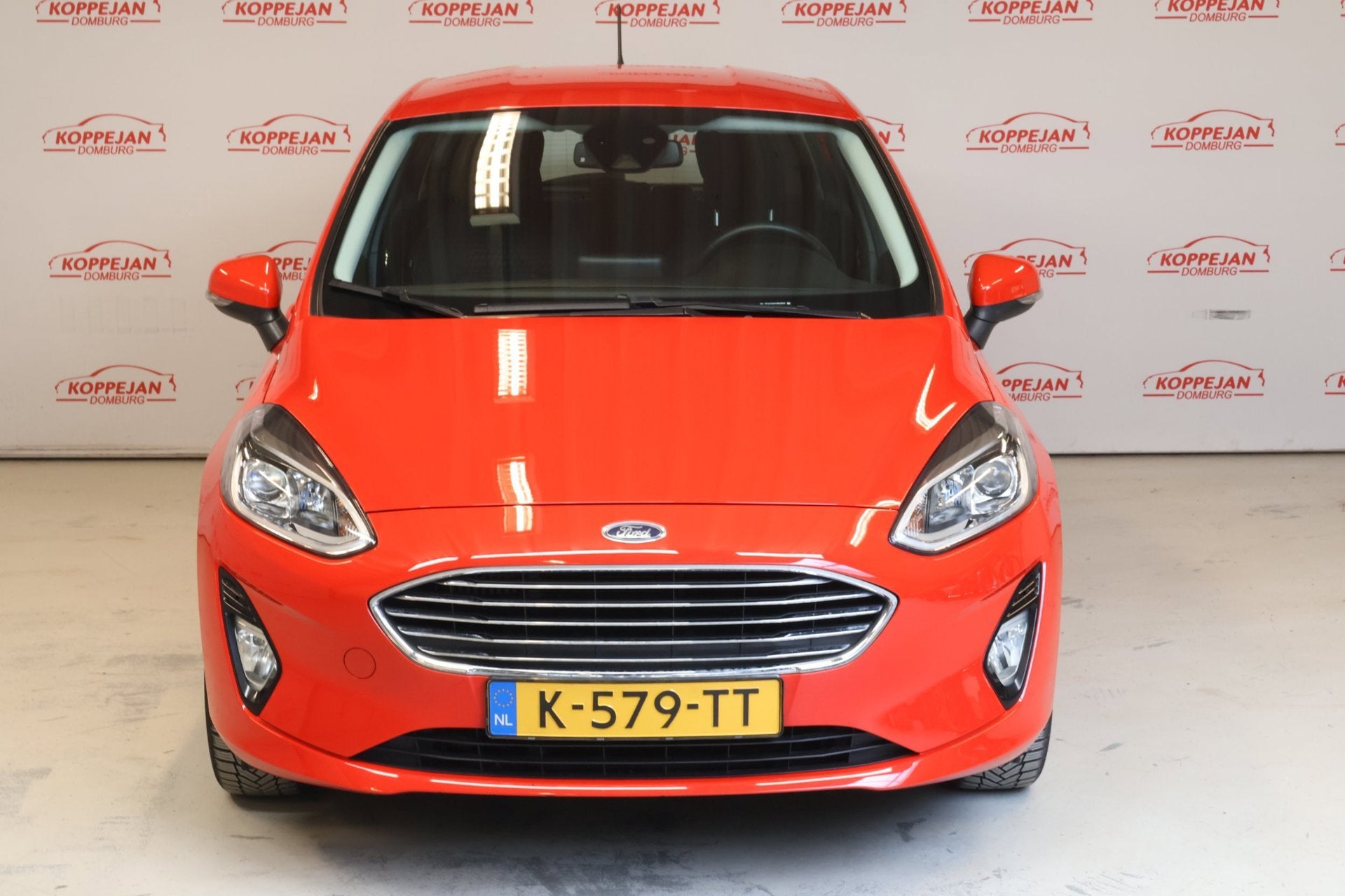 Ford Fiesta 1.0 EcoBoost Titanium NL auto, Trekhaak, Appconn, Stof, Gebruikt, 1064 kg, Automatische klimaatregeling