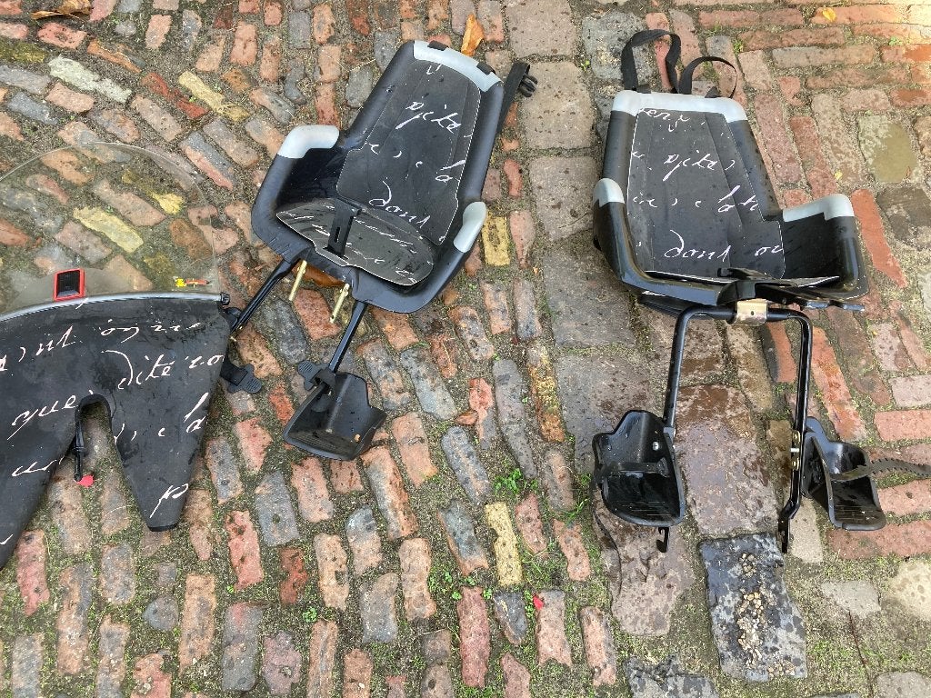 Fietszitjes, Fietsen en Brommers, Ophalen, Gebruikt, 0 t/m 10 kg, Bobike