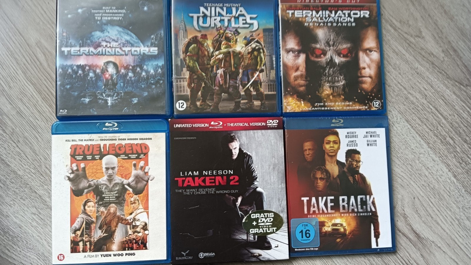 Actiefilms op bluray 5 euro per stuk, Cd's en Dvd's, Blu-ray, Ophalen of Verzenden, Zo goed als nieuw, Actie
