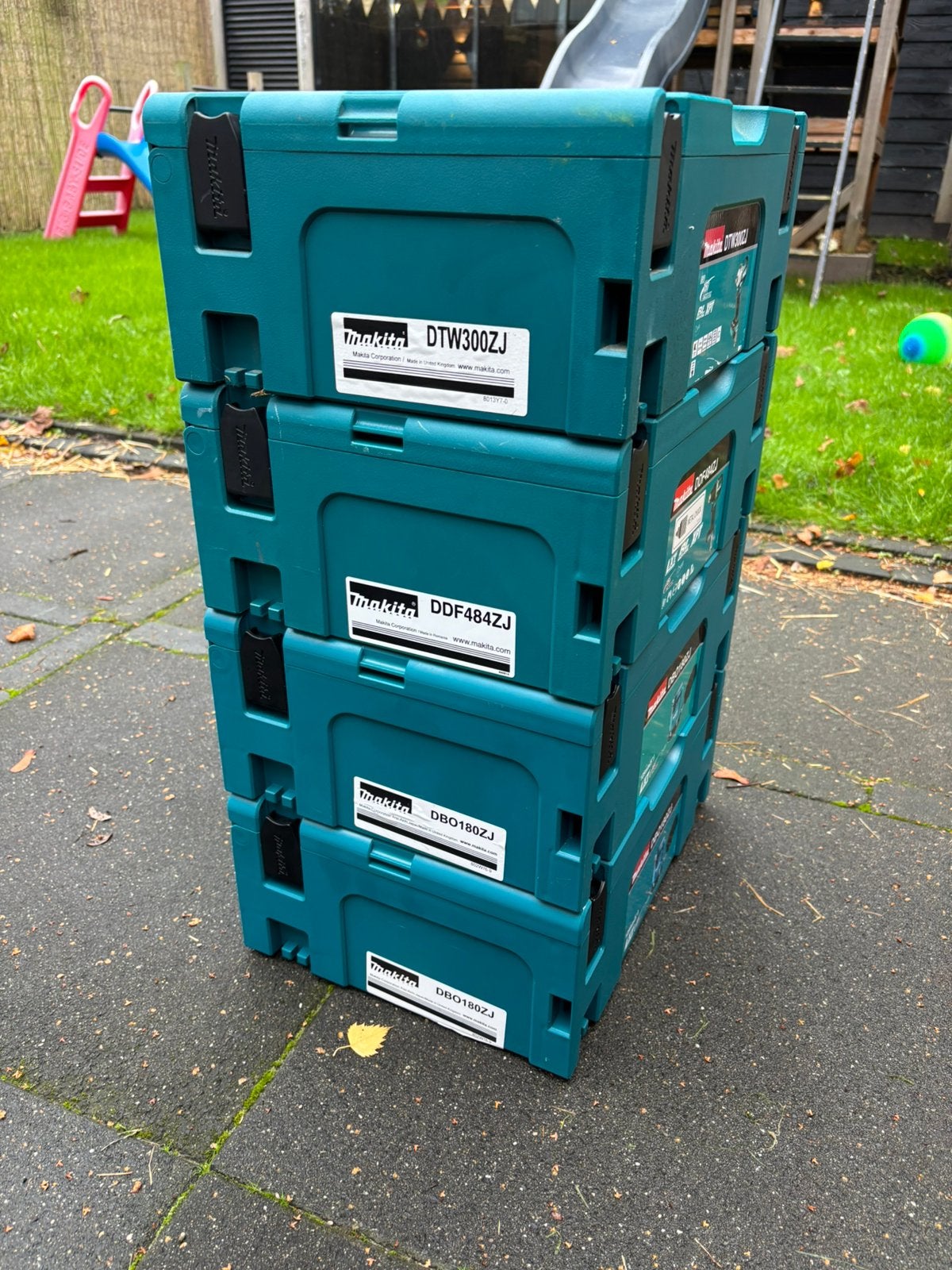 4x type 2 Makita systainer, Ophalen of Verzenden, Zo goed als nieuw