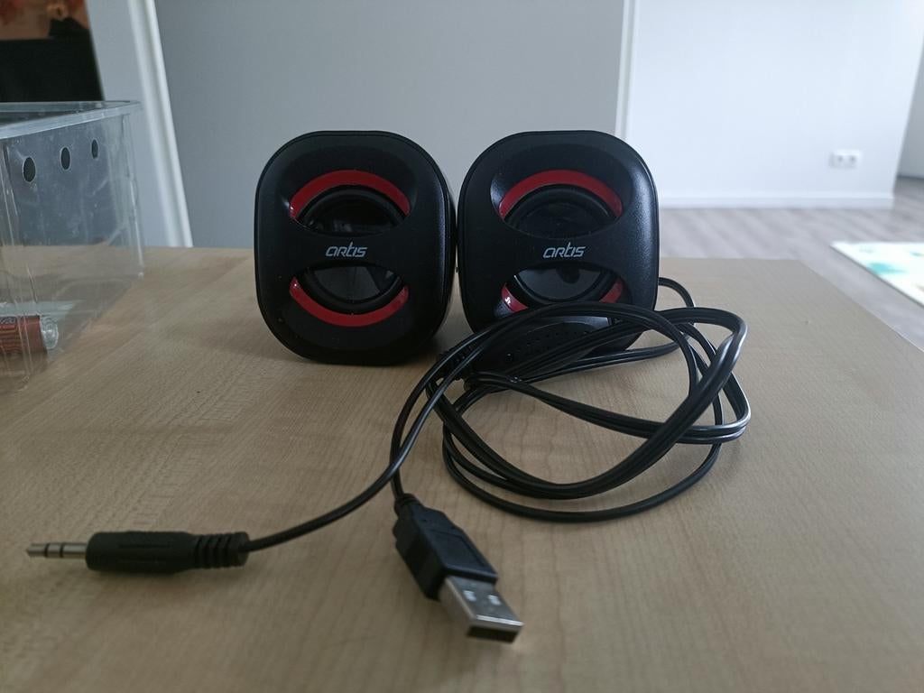 Ortis Speakers - Compacte USB-aangedreven luidsprekers, Ophalen of Verzenden, Gebruikt, Audiokanaal 2, Ortis