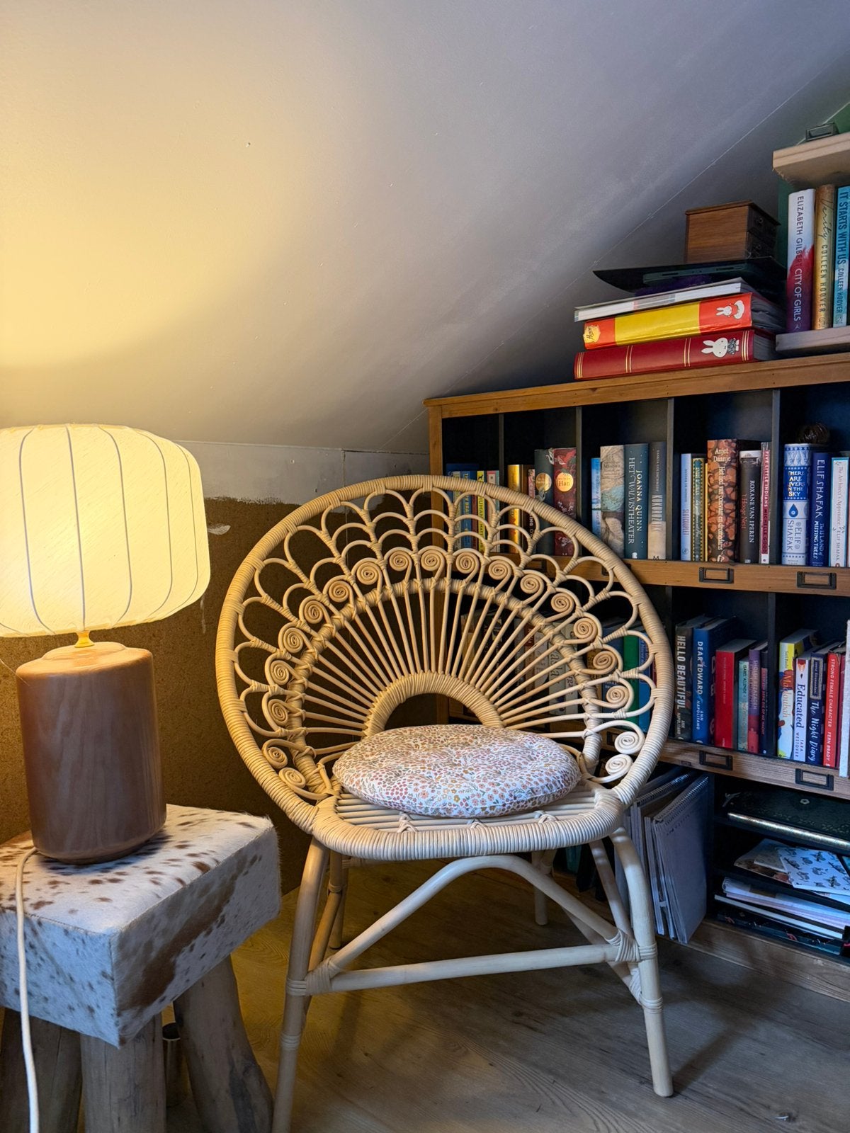 Peacock chair (troubadour), Ophalen, Overige kleuren, Boho, Ibiza, Peacock, Riet of Rotan