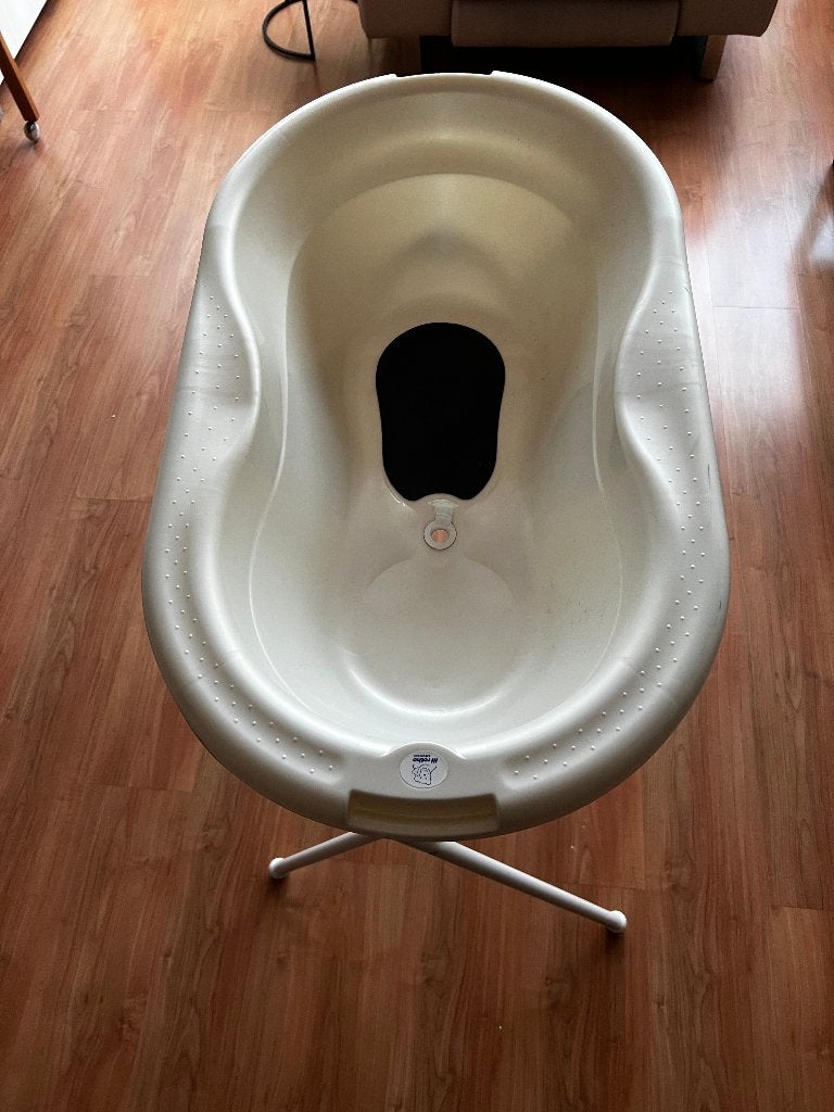 Babybadje met standaard, Ophalen, Zo goed als nieuw, Badje, Prenatal