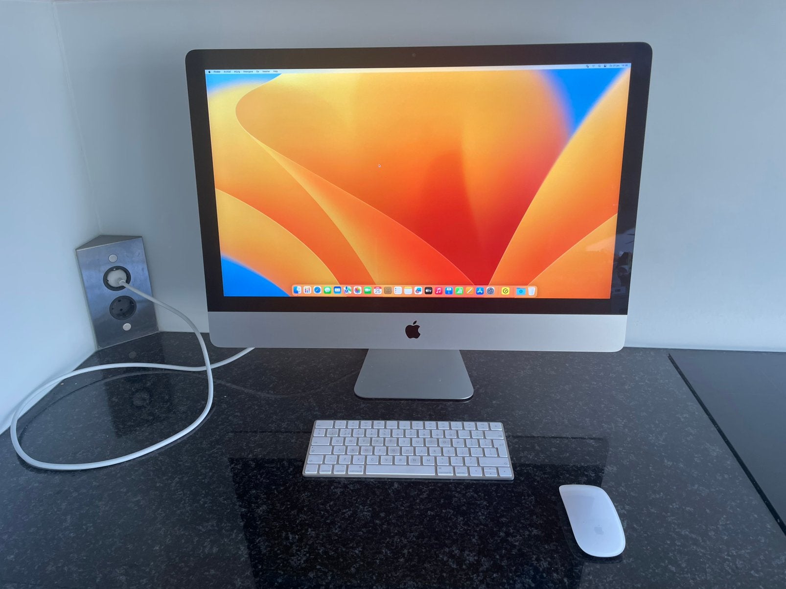 iMac met 27 inch retina scherm en 8 GB intern geheugen, Ophalen, Zo goed als nieuw, IMac, 3 tot 4 Ghz