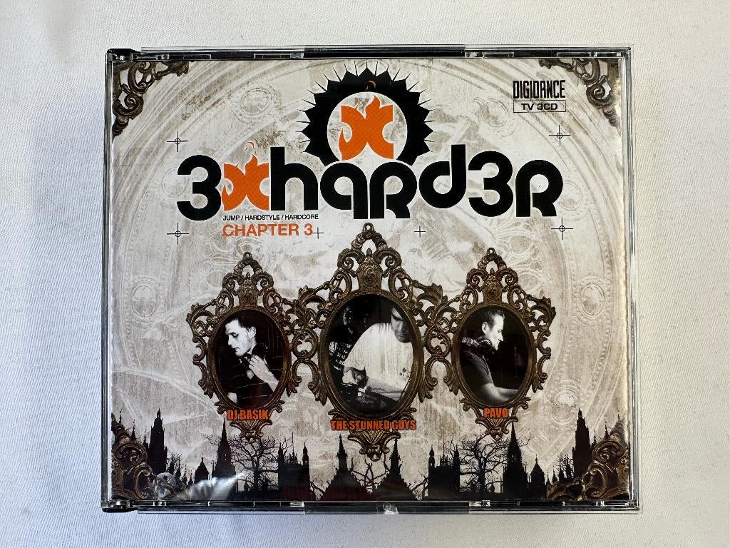 3x Harder Chapter 3 Digidance Jump Hardstyle Hardcore 3 disc, Ophalen of Verzenden, Zo goed als nieuw, Techno of Trance, Boxset