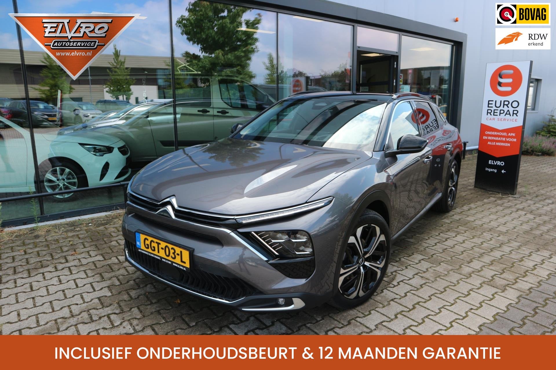 Citroen C5 X 1.2 PureTech Business Plus NAVI CAMERA LEDER AD, Auto's, Citroën, Gebruikt, 1199 cc, Leder, 1393 kg