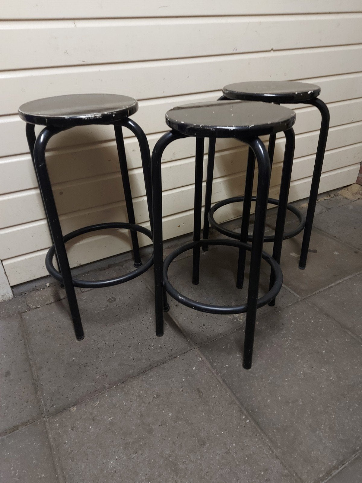 barkrukken 3 stuks, 3 krukken, Ophalen, 60 tot 90 cm